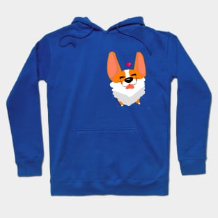 Chubby Corgi Love Hoodie